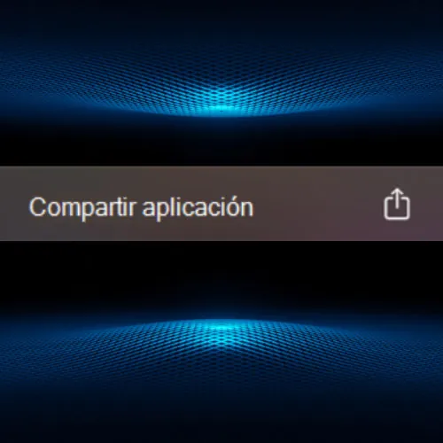 Accede al menú Compartir